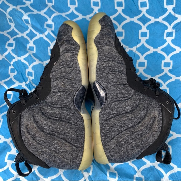 Nike Women’s size 6.5 Little Posite pro tech wool fleece ladies sneakers wmns og - Picture 7 of 11